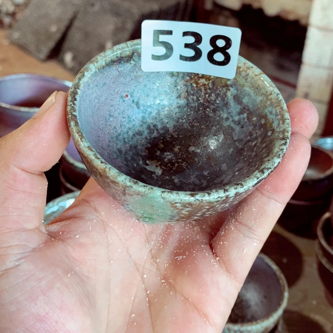 柴烧茶具陶瓷杯子