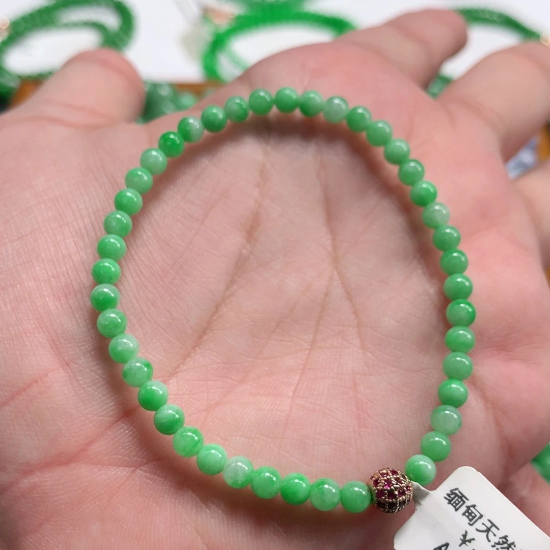 翡翠未镶嵌手链翡翠