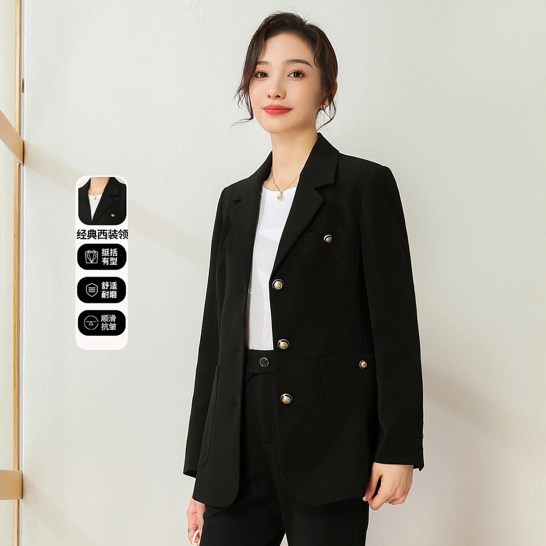 春季通勤修身显瘦上衣外套气质减龄女式西装TC616071