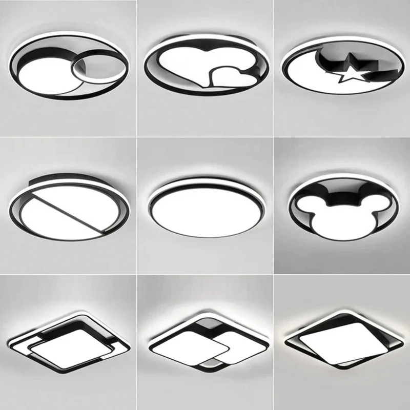 简约大气超薄款中山灯具单独客厅大灯餐厅主卧室书房间室内吸顶灯