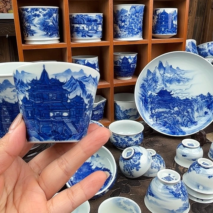 瓷片一笔一墨 叩玉山房