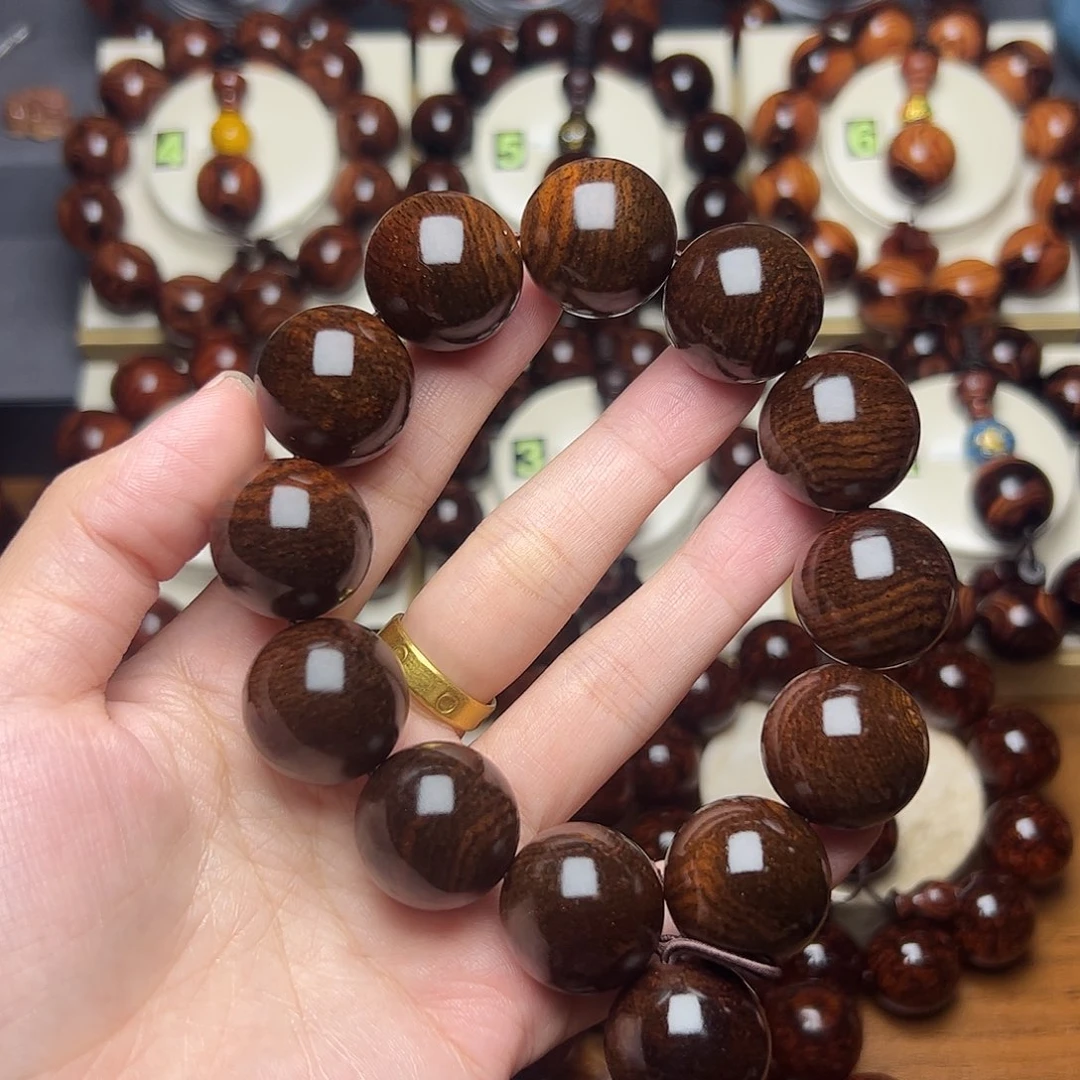 花梨木类2.0黄花梨手串