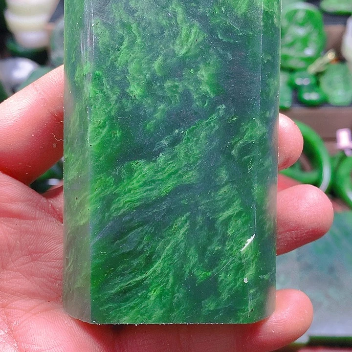 未镶嵌和田玉（碧玉）挂件纪**袋
