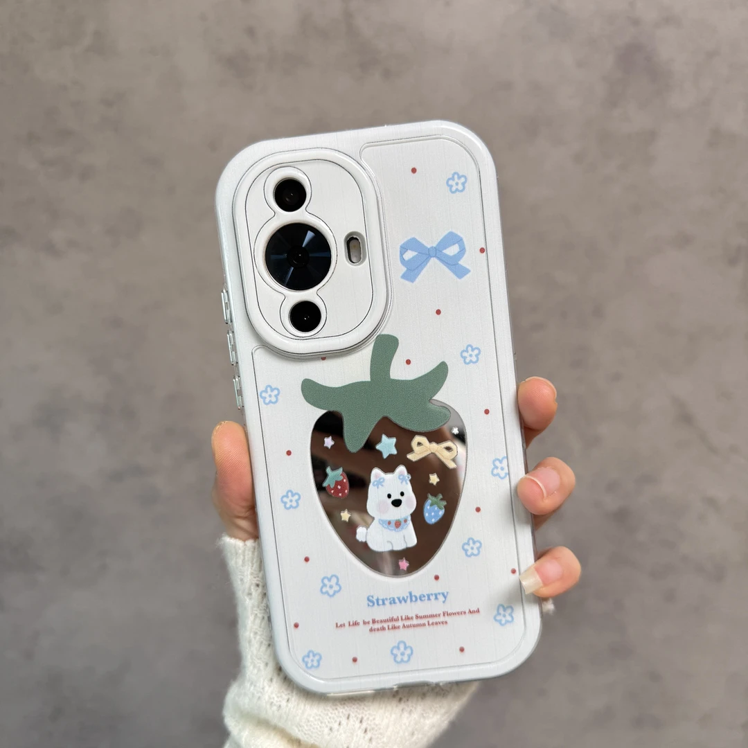 适用于华为nova11手机壳12活力版新款女pro可爱草莓ultra全包防摔