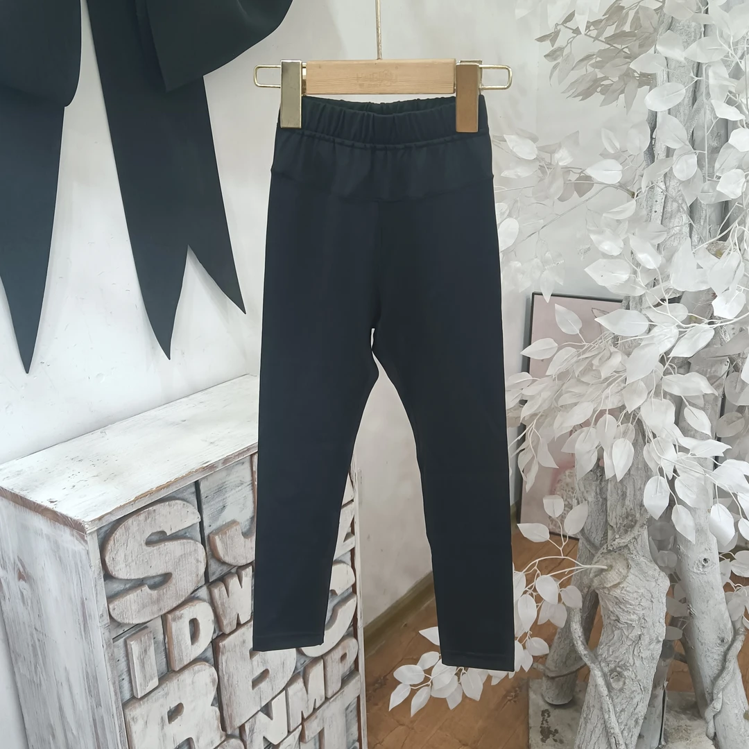 H209黑色春秋芭比打底裤/喵可
