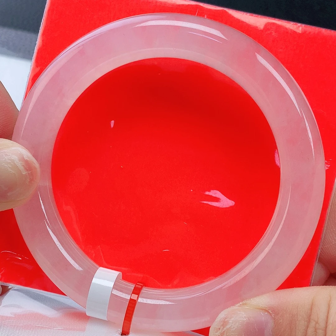 未镶嵌手镯翡翠55圈