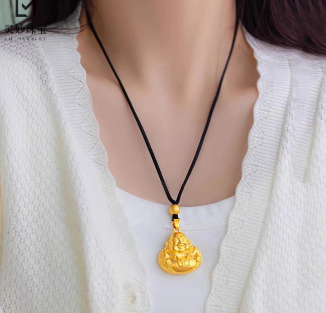 合金项链 （大肚佛）抖音好物爆款来袭时尚百搭饰品