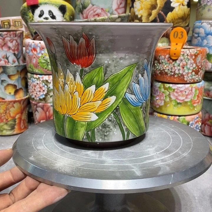 景德镇艺术手绘作品