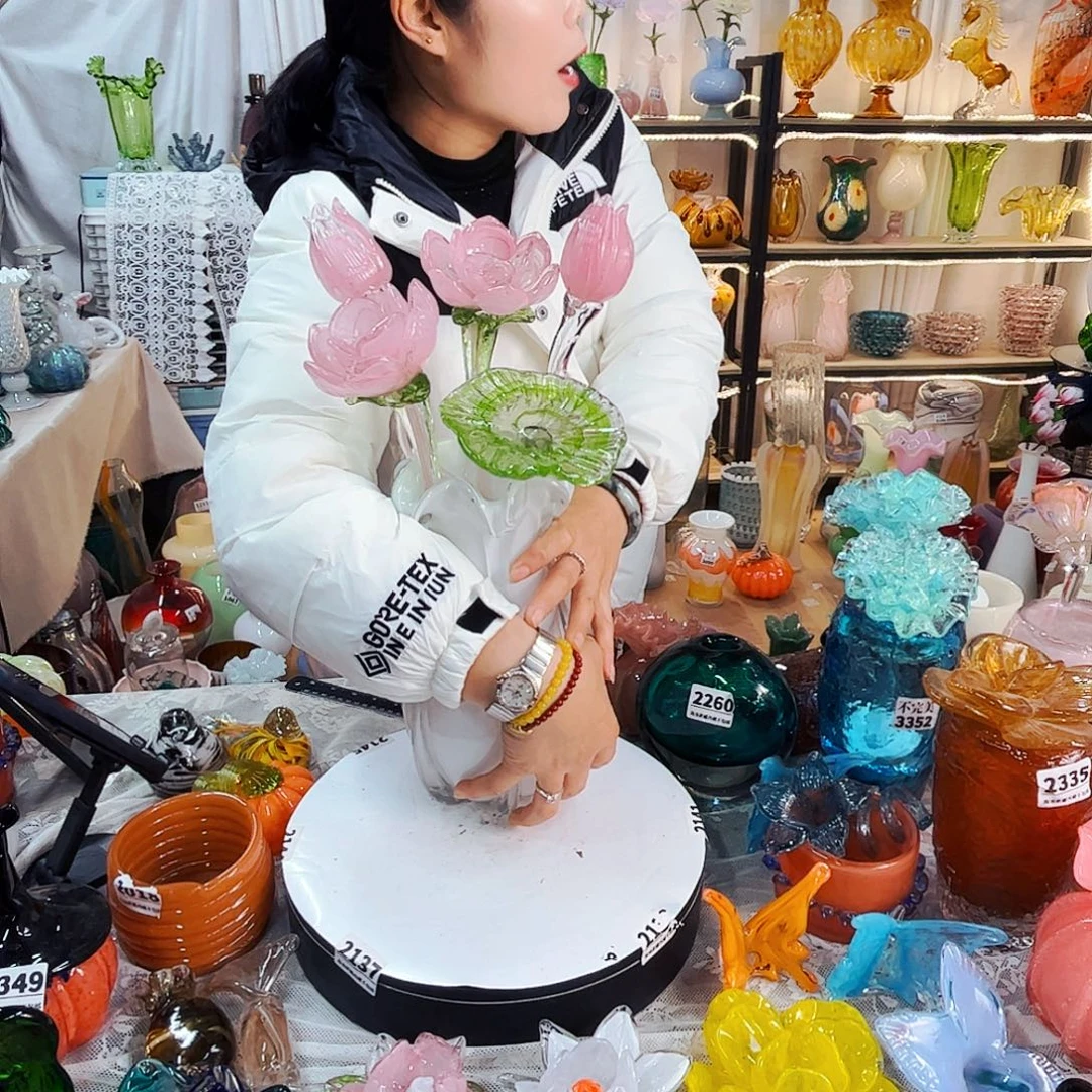 5花家悦美居琉璃摆件