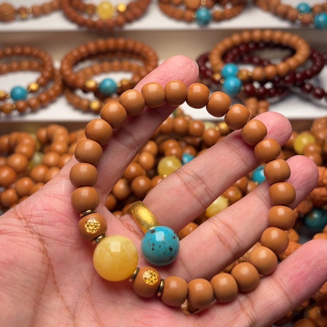 伤***鹅猴头核桃手串老邢