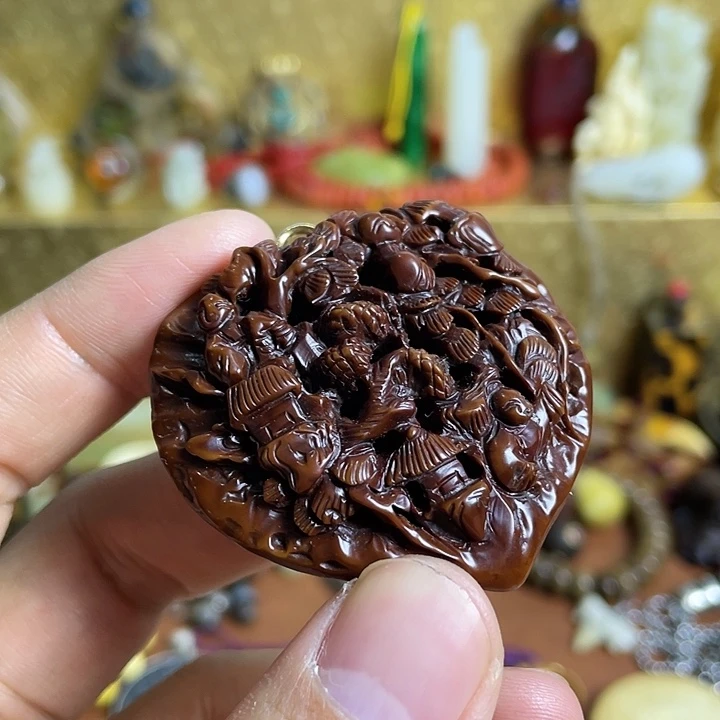 【闪购商品】吊坠核桃简*?真不错挺特别好特别