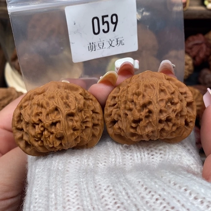 把件文玩核桃默认微瑕0059宫灯44全品