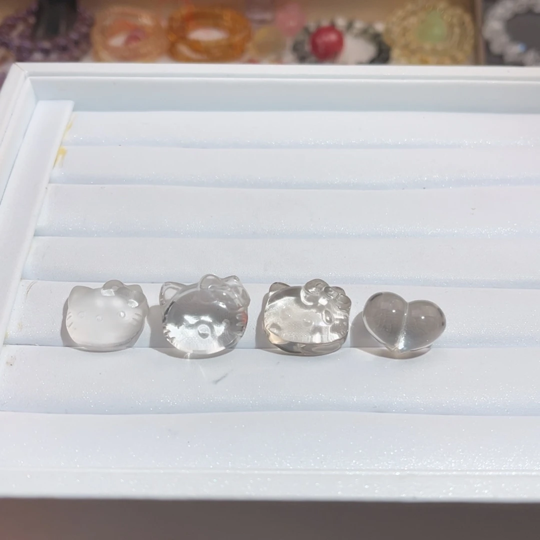 水晶手链未镶嵌水晶配件（任选一个）