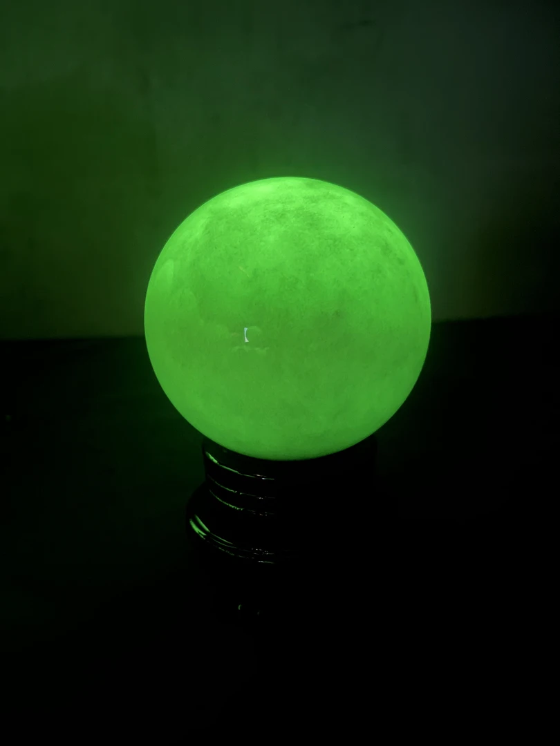 超亮发光夜明水晶球高端定制系列，定制产品无质量问题不退不换