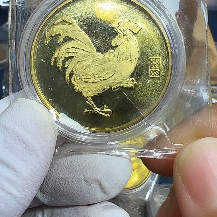 其他普通金属1993上海生肖鸡纪念章