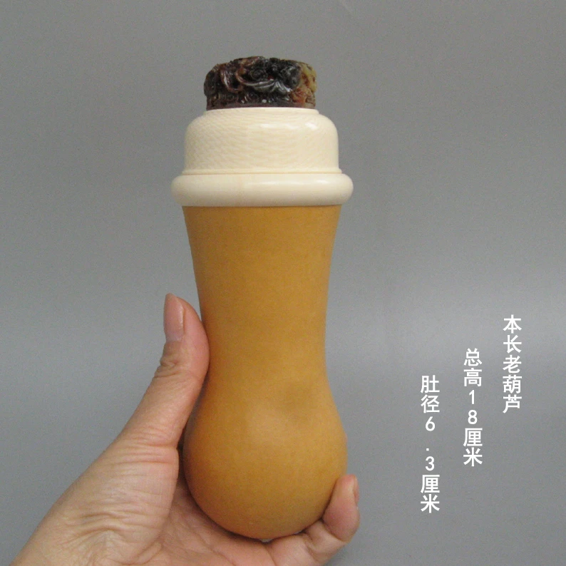 本长葫芦虫具 黑白虫葫芦手把件 鸣虫用品葫芦罐 油葫芦