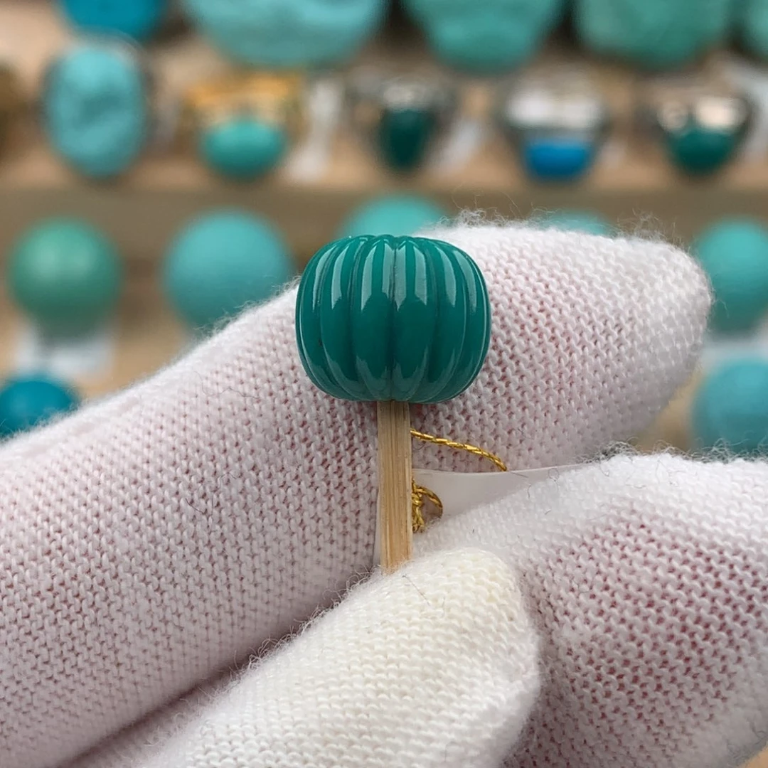 绿松石配饰未镶嵌卡11*9.3