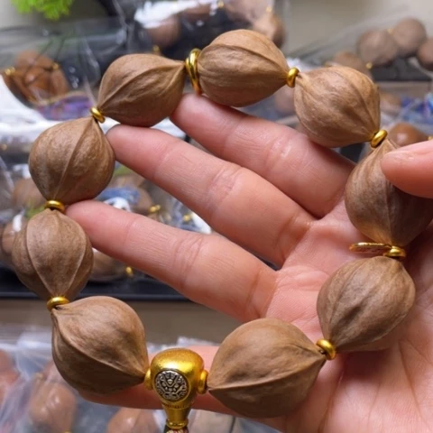 橄榄核手串/手链2.4四花268