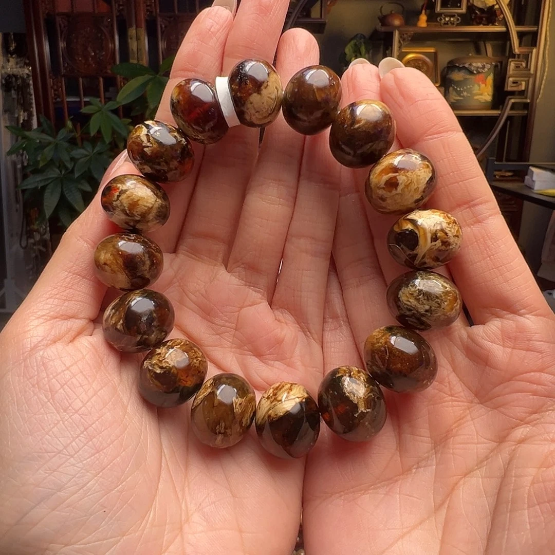 琥珀未镶嵌裸石抚顺琥珀10265十七