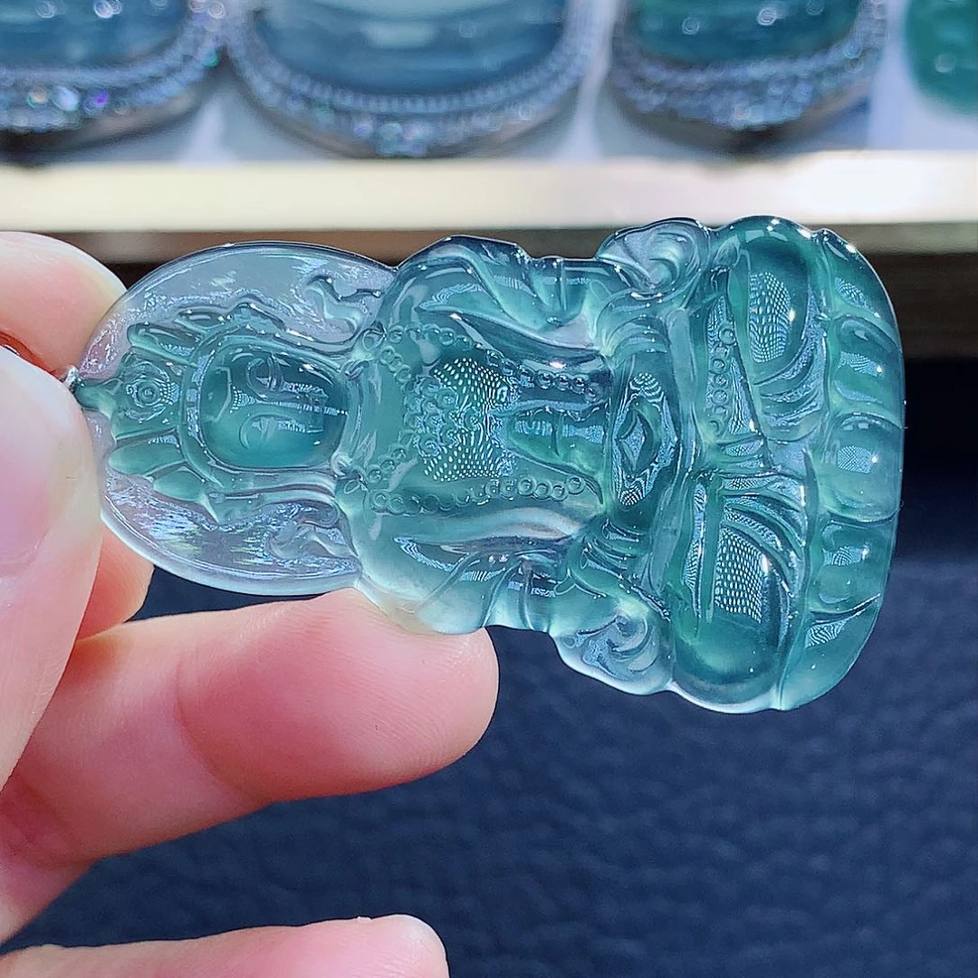 未镶嵌挂件翡翠翡翠