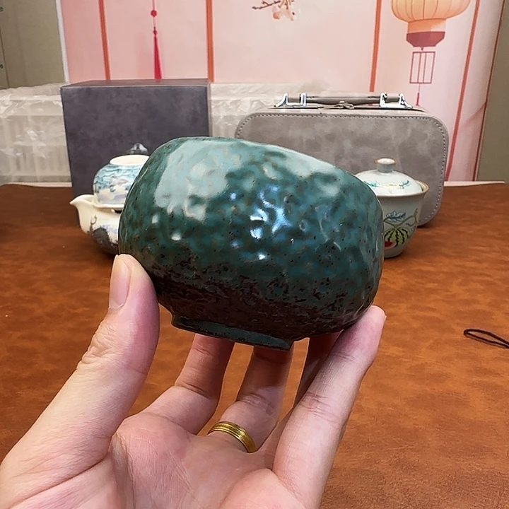 颜瓷闪购链接商品柴烧主人杯