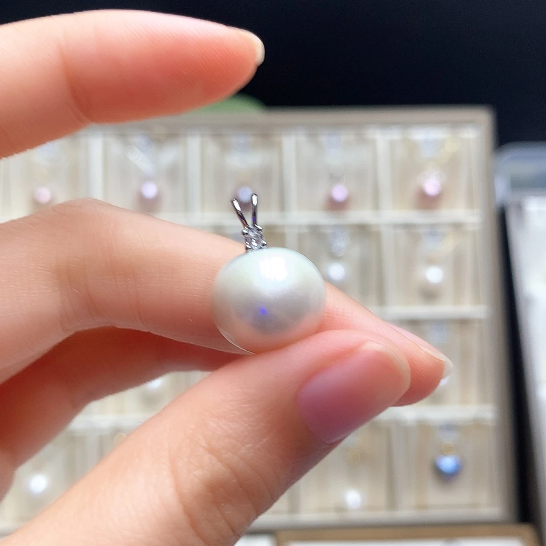 淡水珍珠合金颈饰