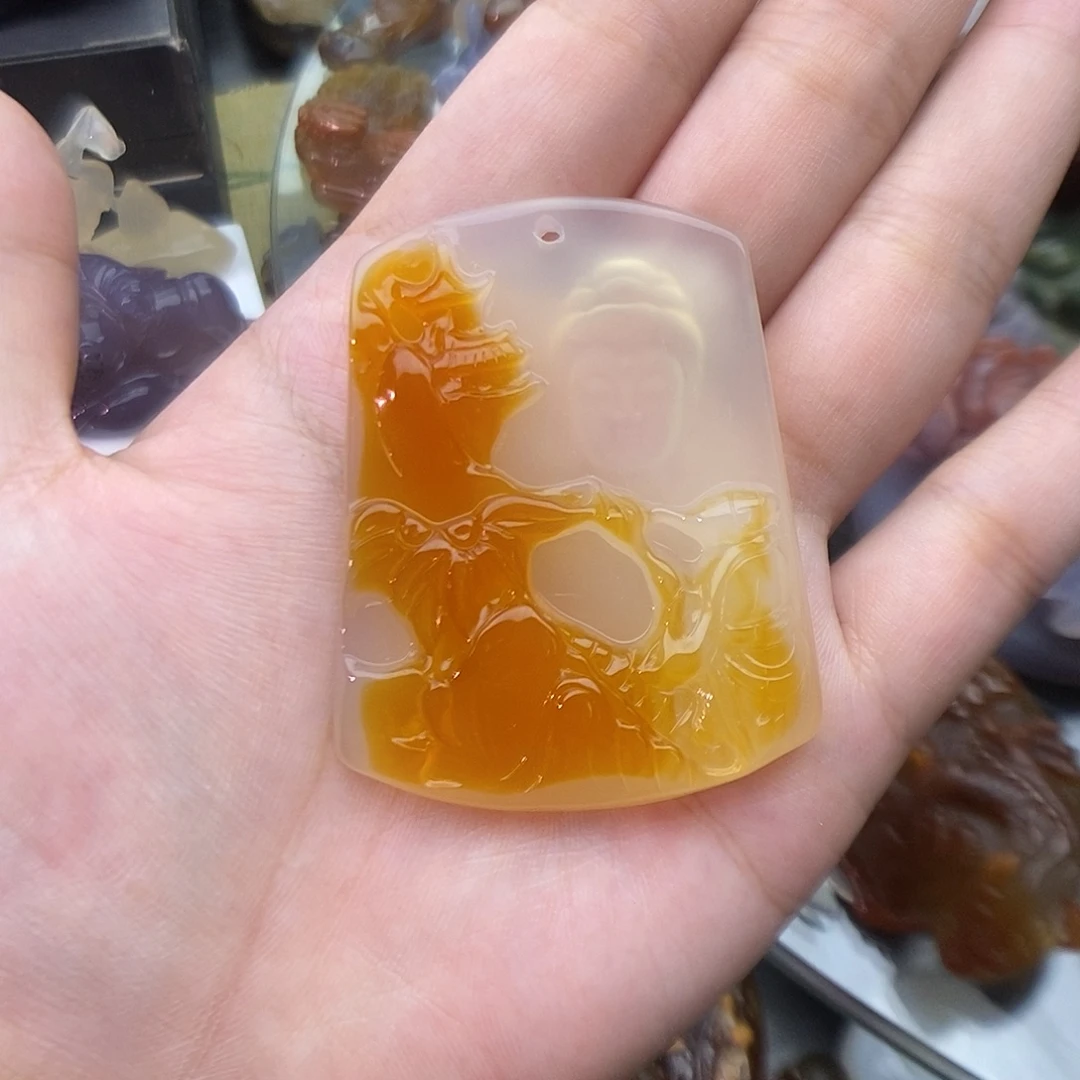 玛瑙/玉髓未镶嵌颈饰