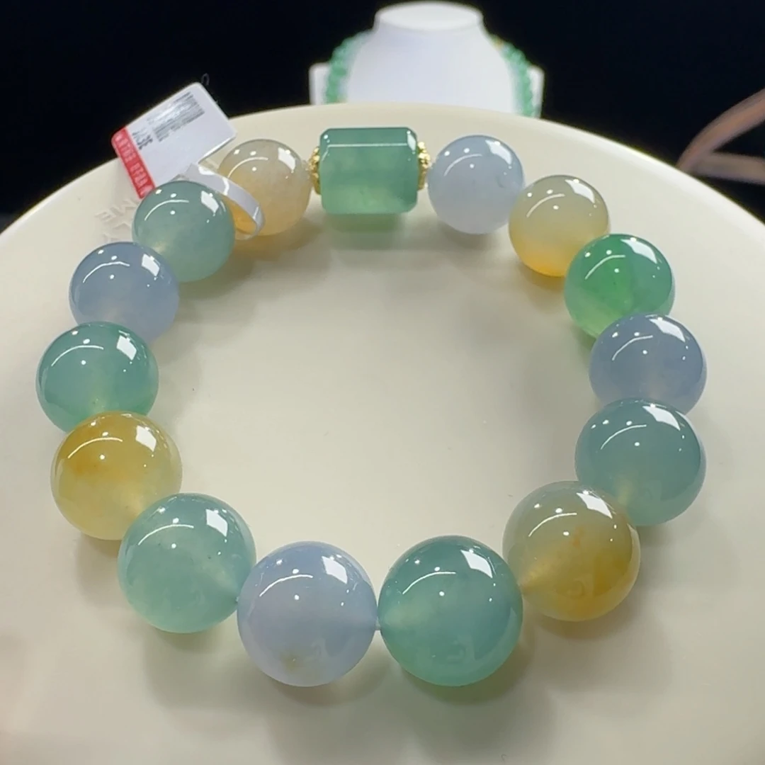 未镶嵌手链翡翠特色多宝单圈