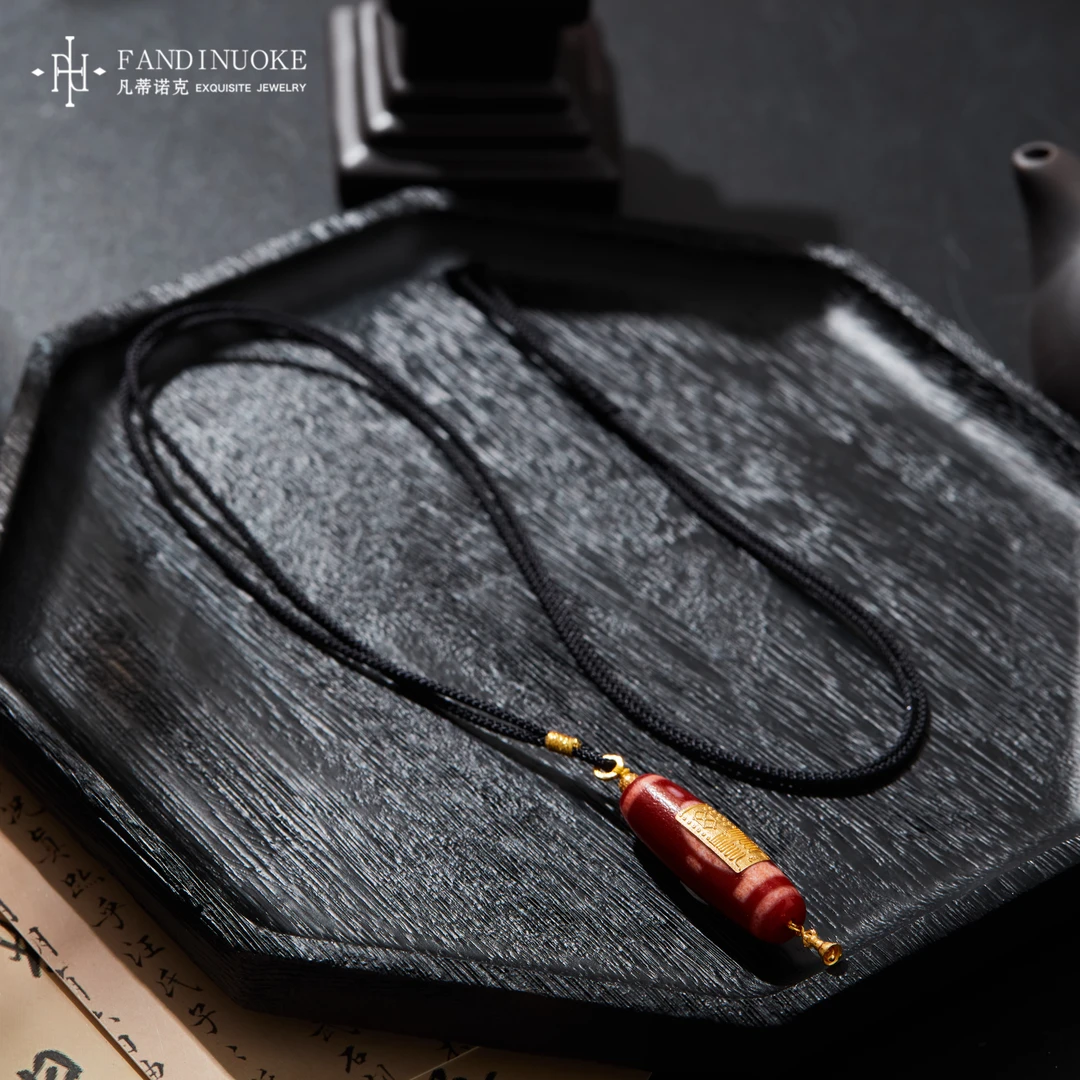 【加加专属】双BUFF丨18K一眼CC红肉珠吊坠多样性发一#XYGD317015-A