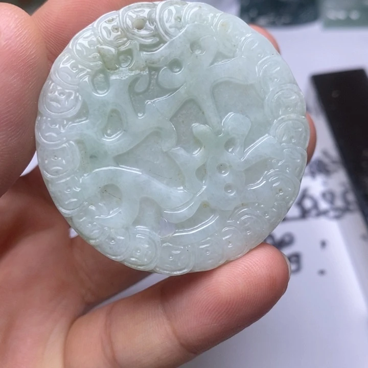 颈饰未镶嵌翡翠翡翠