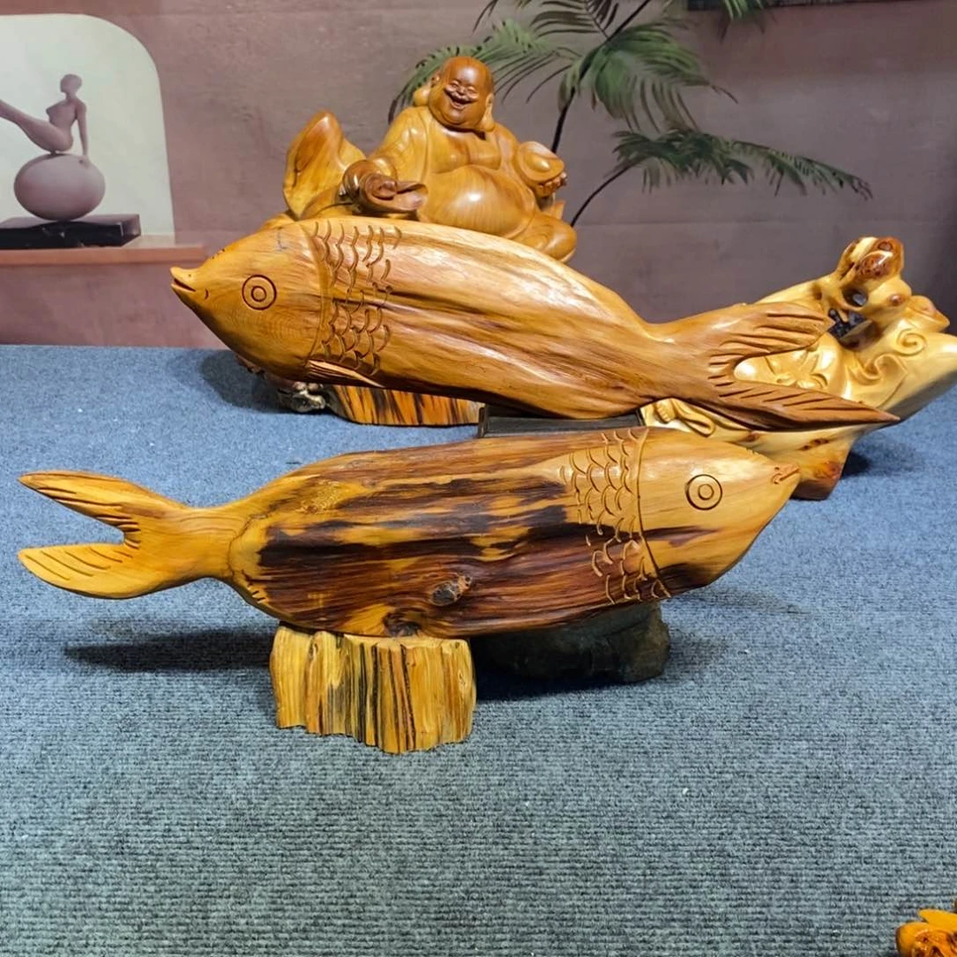 柏木（崖柏）木雕工艺品摆件家居装饰手把件