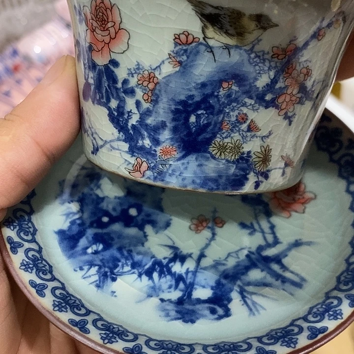 摆件景德镇陶瓷主人杯24667
