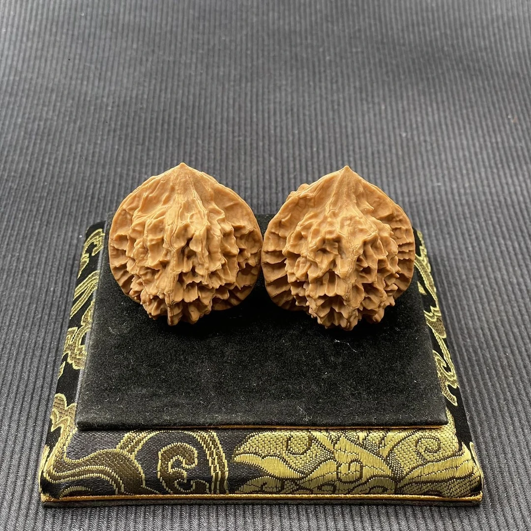 【老胡涞水麻核桃协会】10 G02093-帝王狮子头核桃-尺寸40mm-