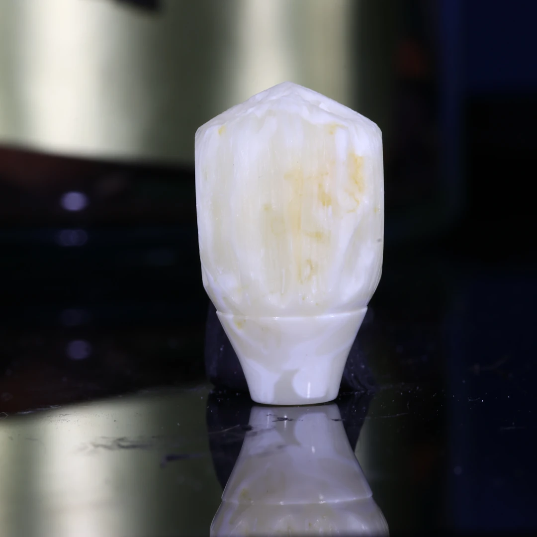 12m蜜蜡三通天然原矿精工雕刻复刻百香三通白蜡浓蜡蜜蜡配饰B660