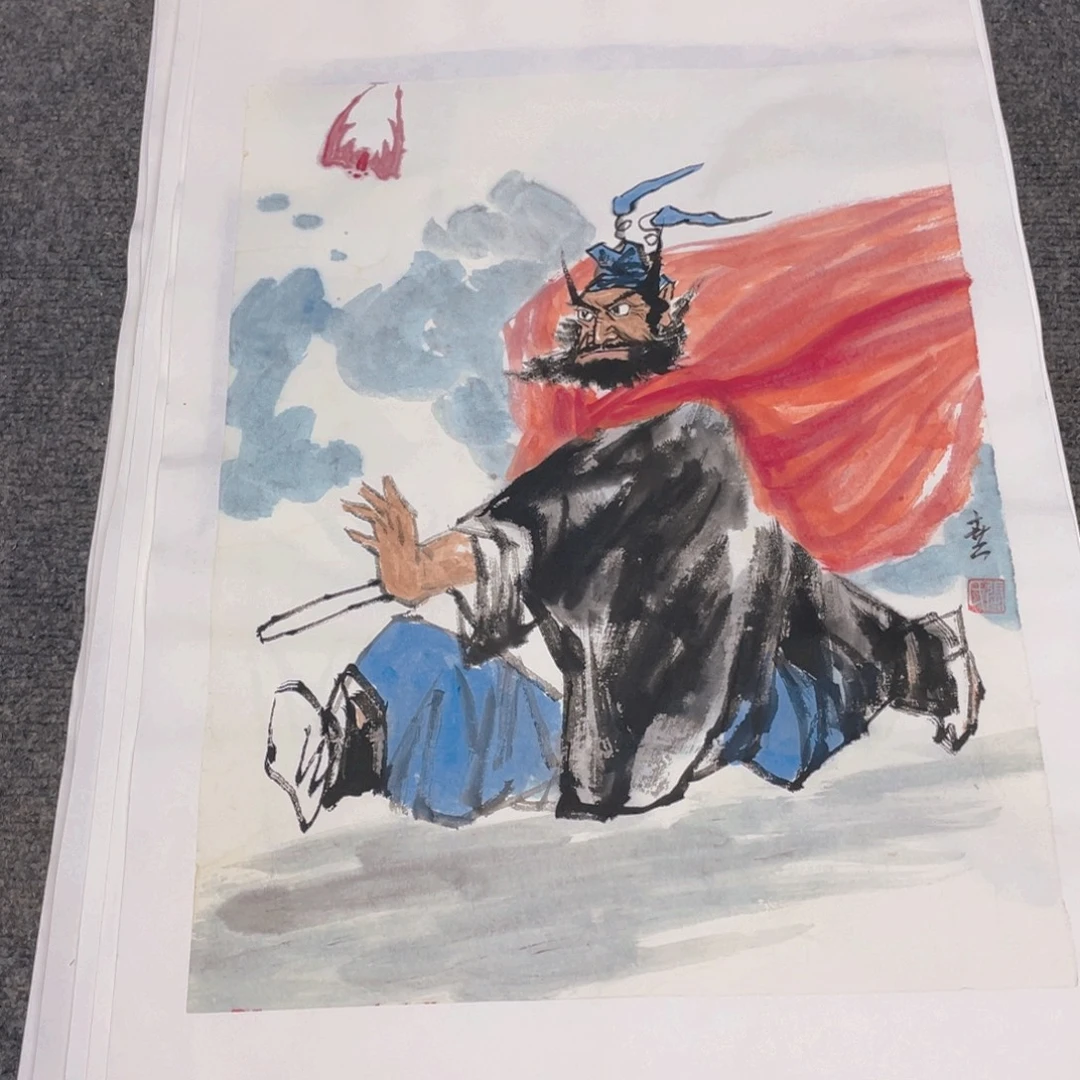 国画1.4平尺纯手绘国画作品