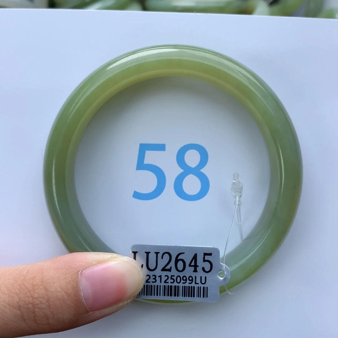 和田玉手镯未镶嵌@*满