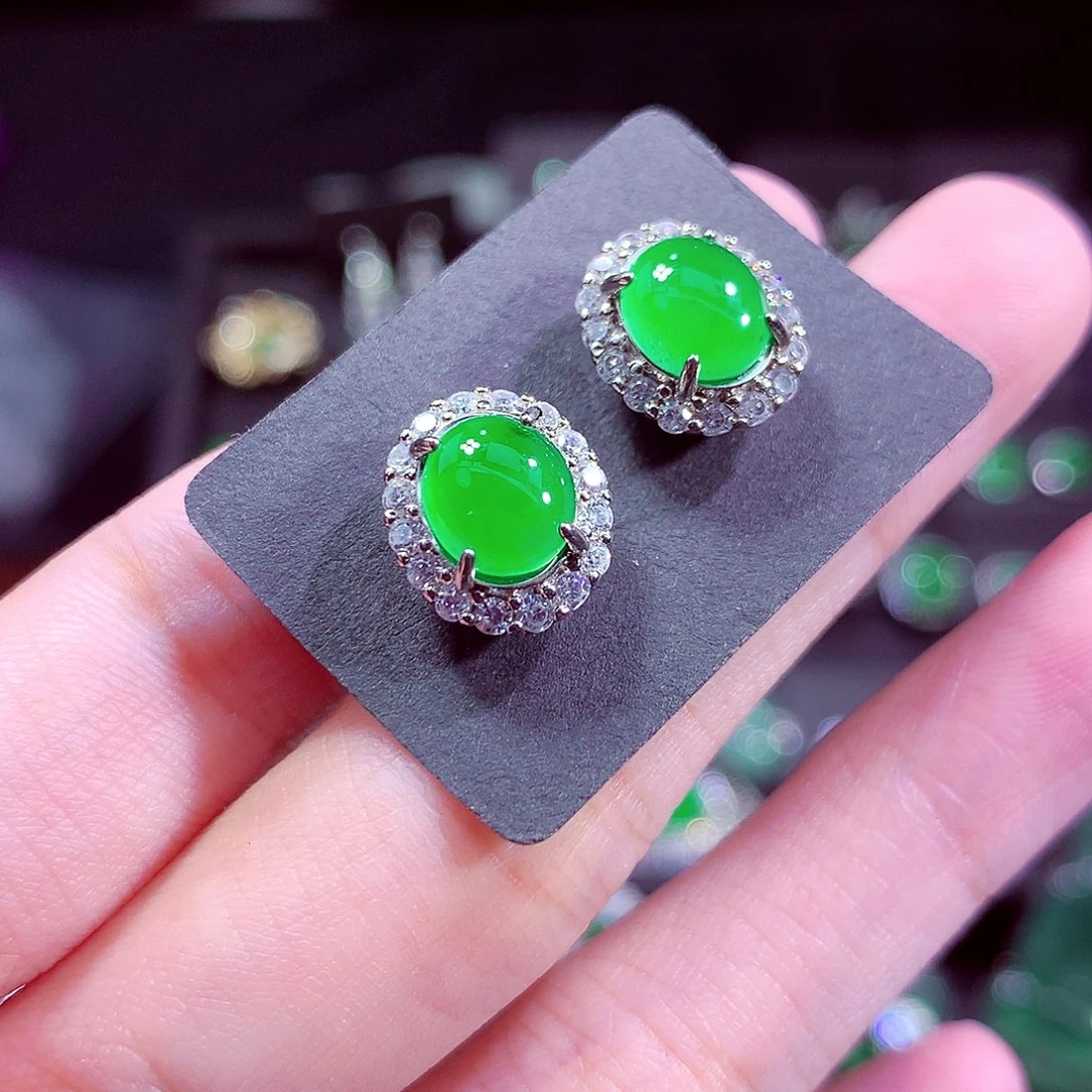 翡翠未镶嵌颈饰天然