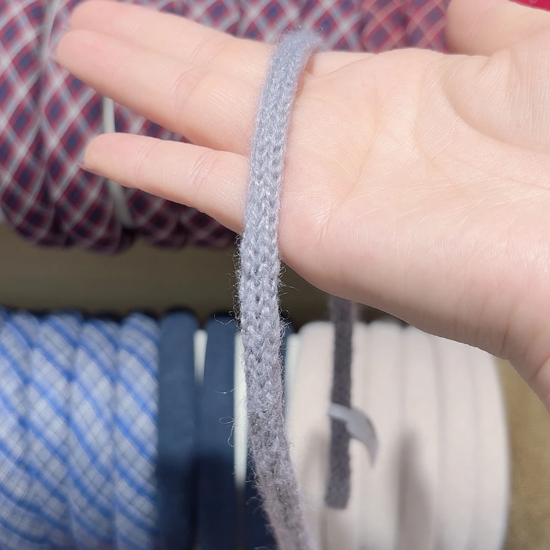 皮质铁合金灰色毛线发箍