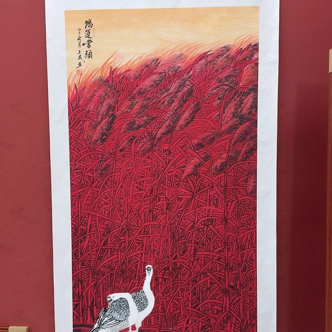 国画国画作品欣赏四尺