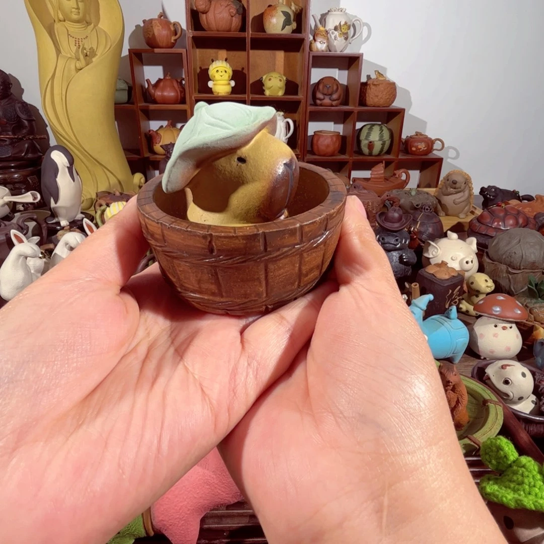 紫砂茶壶纯手工制作过程非常