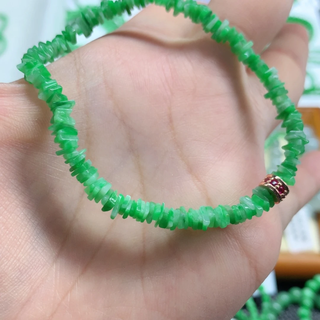 翡翠未镶嵌手链翡翠