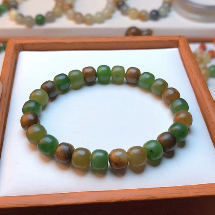 和田玉手链未镶嵌