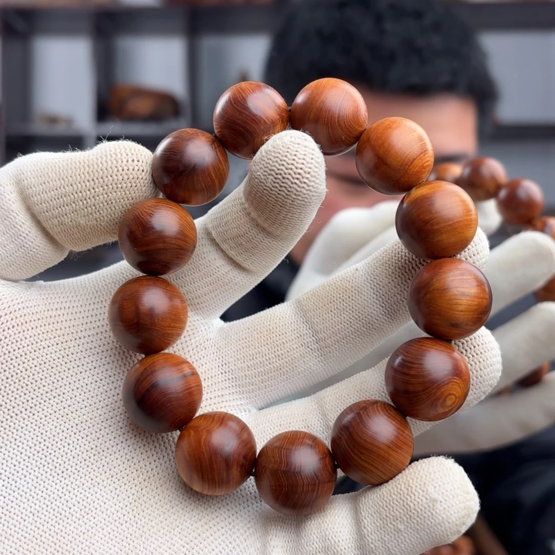 柏木（崖柏）手串/手链1.8陈化蚕丝纹性价比