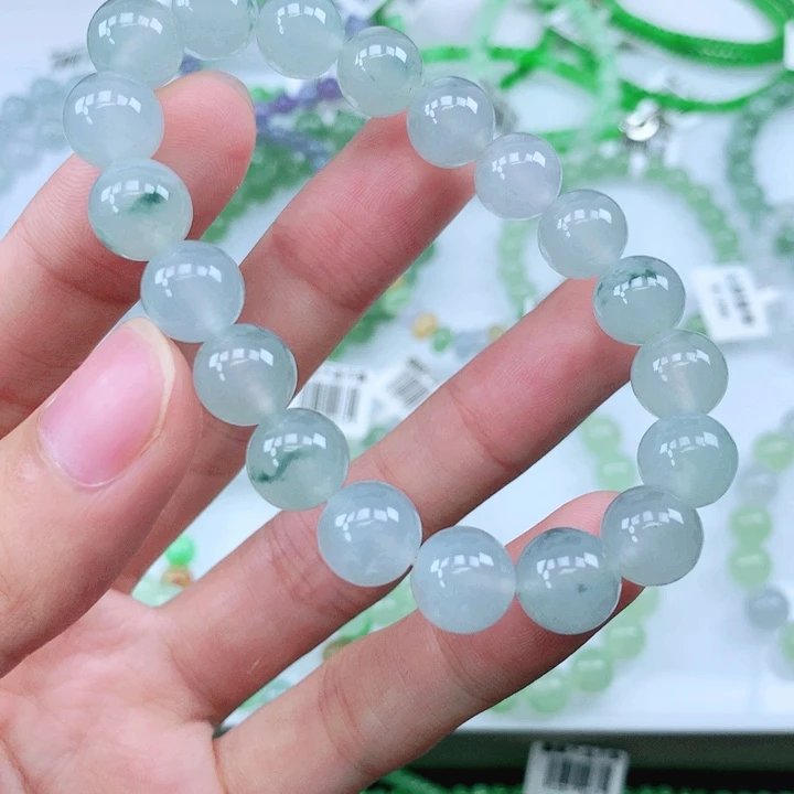 未镶嵌手链翡翠翡翠