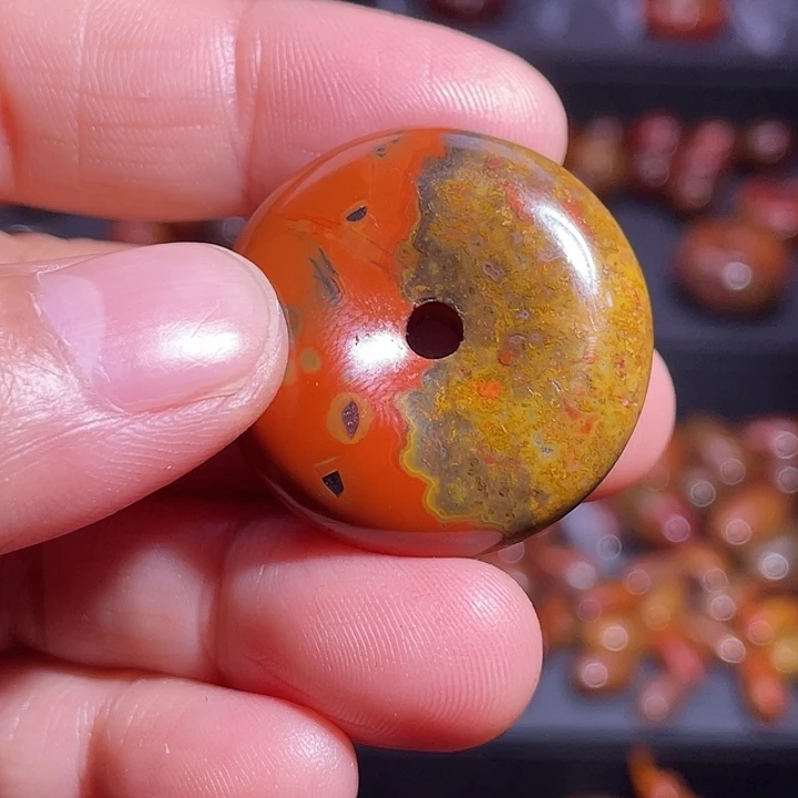 玛瑙/玉髓未镶嵌天然战国红玛瑙玉髓