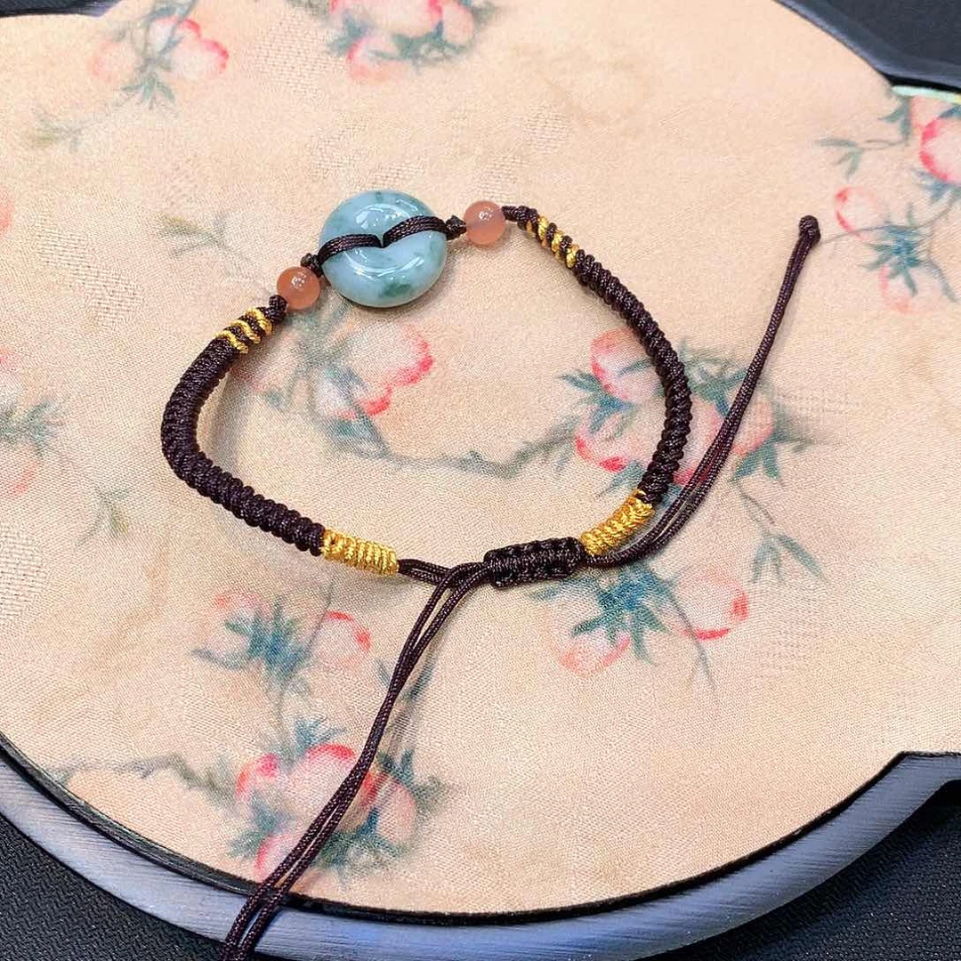 翡翠未镶嵌吊坠(不含链)橙****?