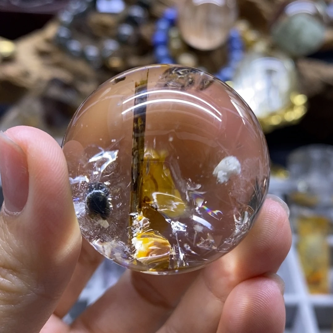 水晶珠宝半成品未镶嵌球