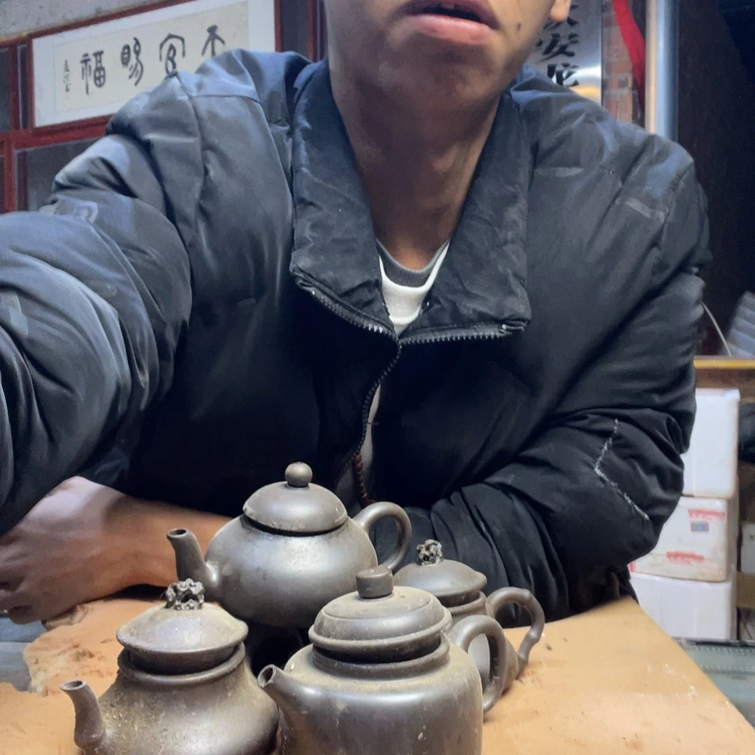 刀***雨陶广西钦安龙窑坭兴陶柴烧