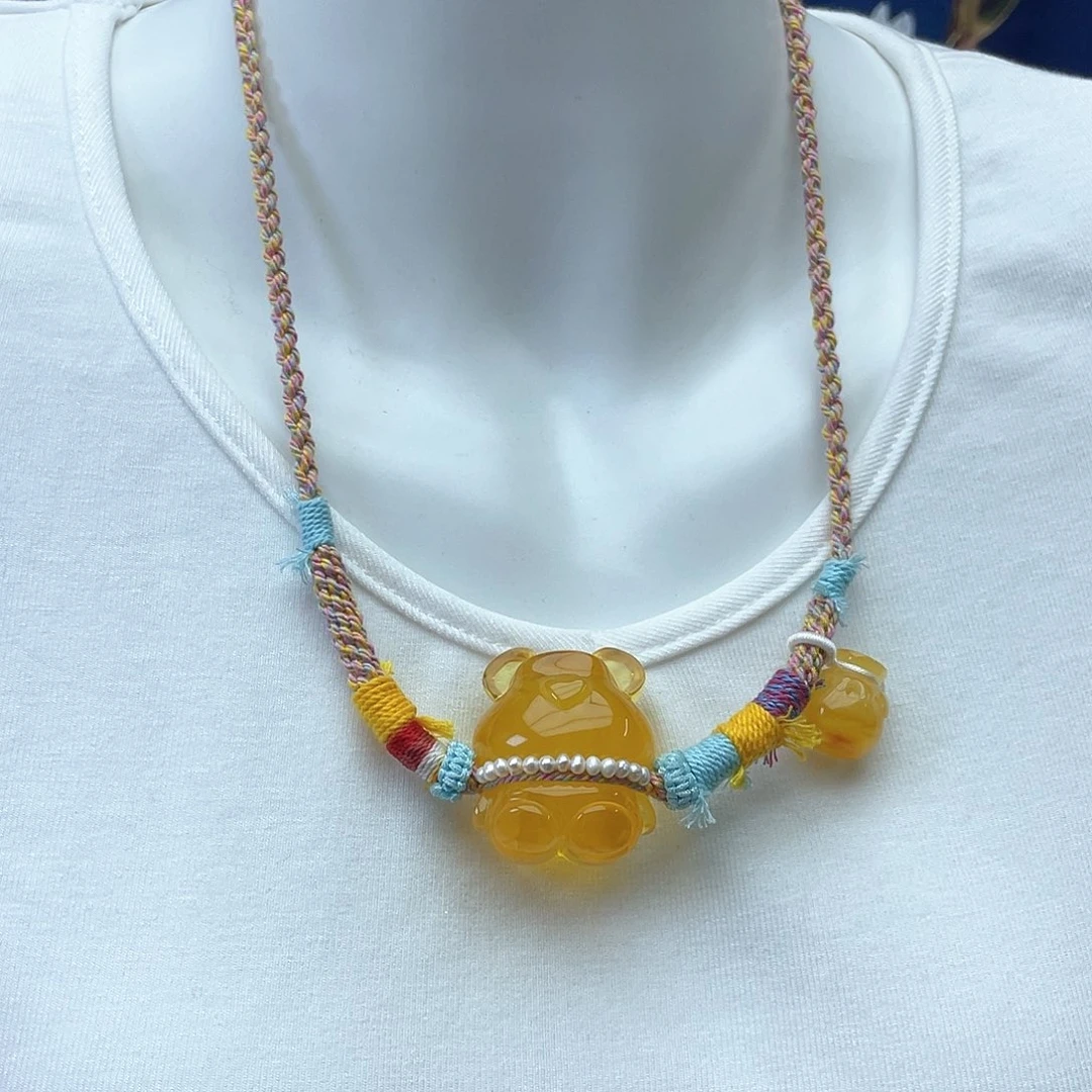 琥珀裸石未镶嵌蜜蜡