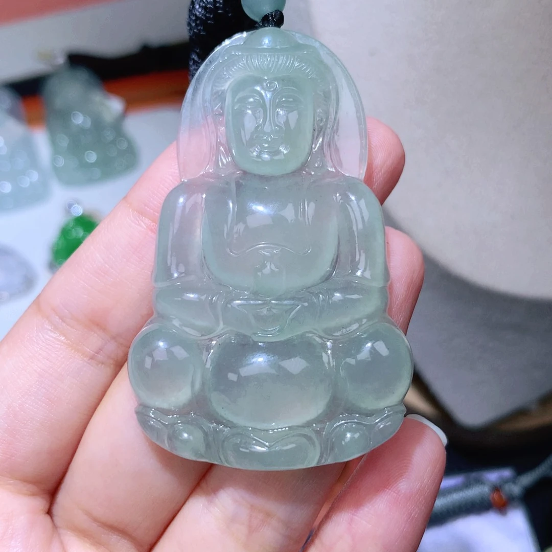 颈饰未镶嵌翡翠霍****院观音
